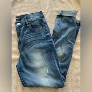 Express High Waist Skinny Jeans